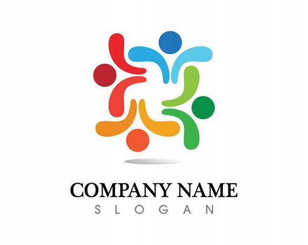 社区人关心徽标