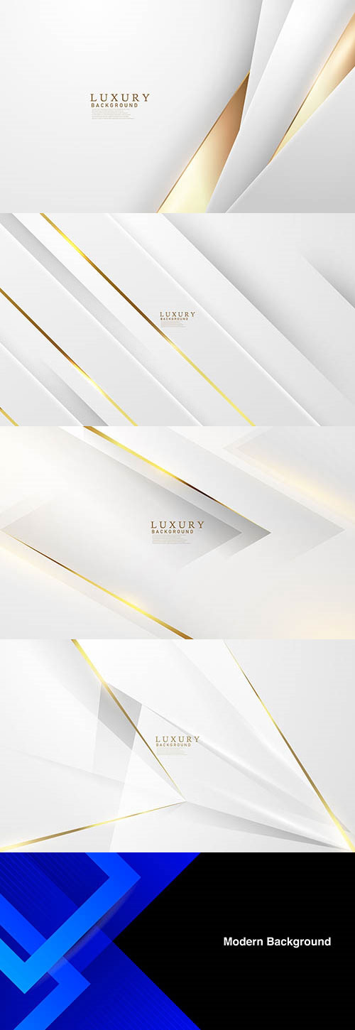 金色线条元素背景