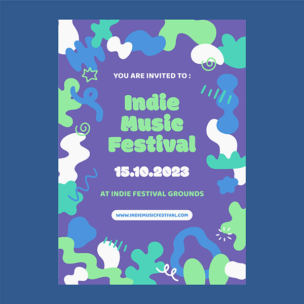 音乐节邀请函