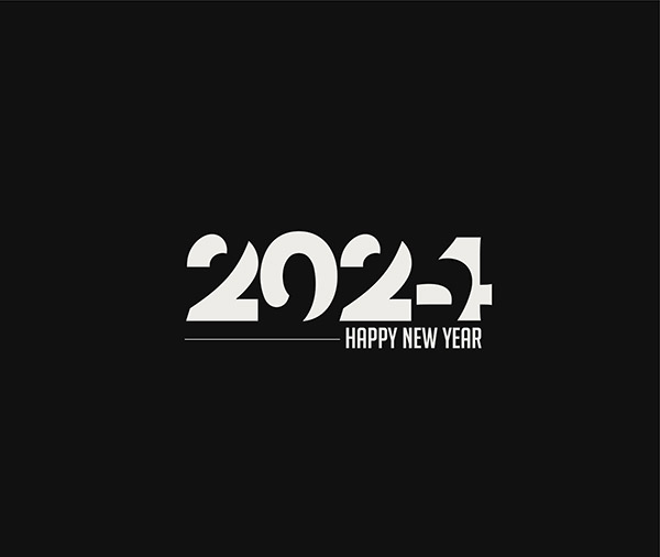 2024新年艺术字