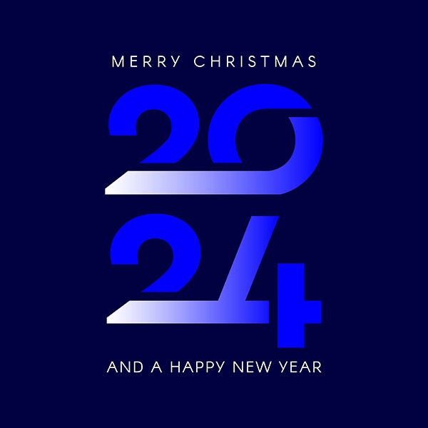 2024渐变色艺术字