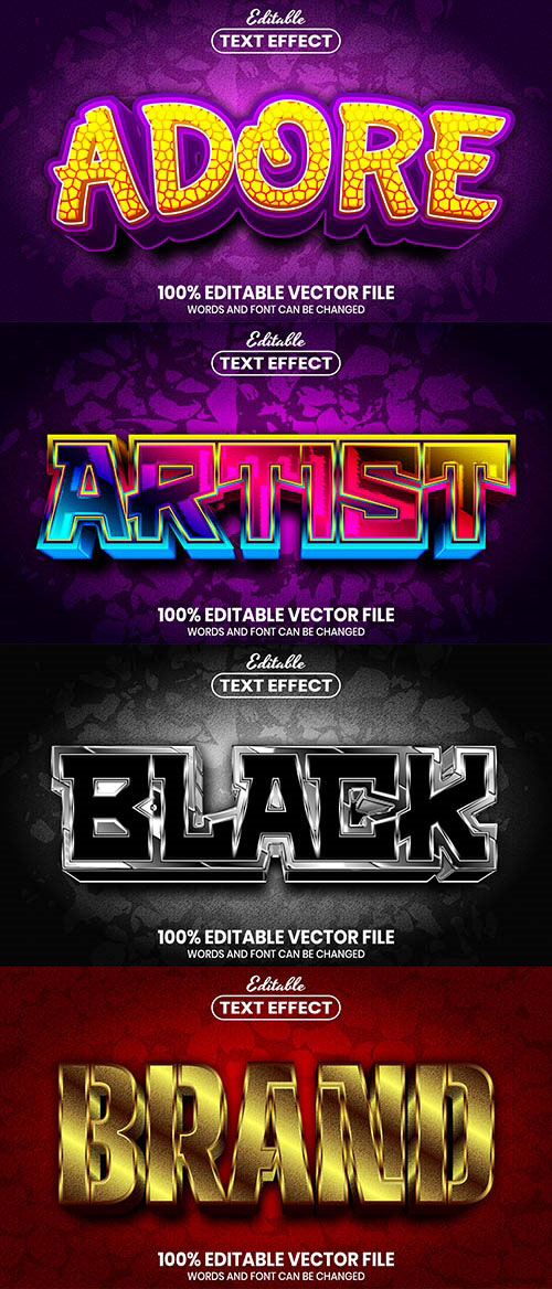 立体字AI样式V680